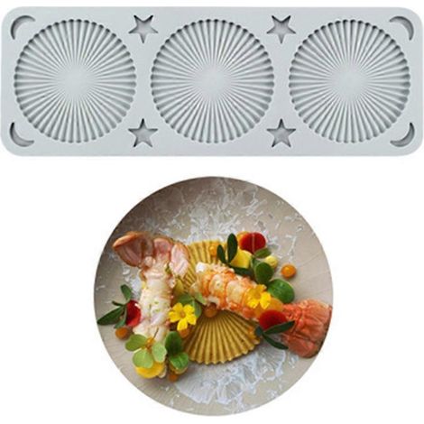 Moule à Gâteau en Silicone pour Coquillage, Accessoire DIY Décoratif pour Fondant et Bonbons (1/4)