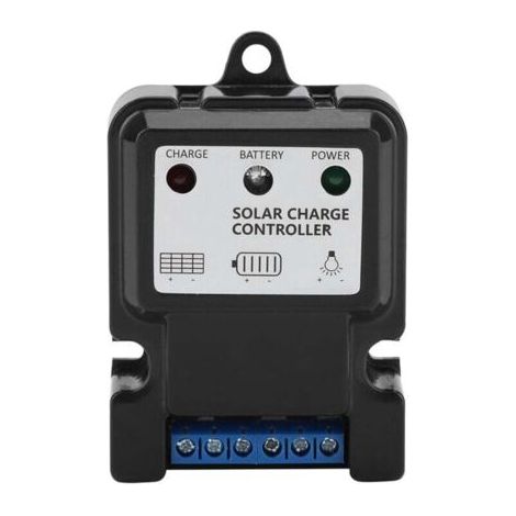 Contrôleur de Charge solaire PWM Intelligent Smart Solar Energy Discharge Charge Controller Protection Regulator Energy System(DHS-5S6V/12V 10A)