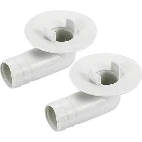 2 buses de drainage universelles pour climatiseur, coudes adaptateurs pour le drainage des condensats de fenêtre (1/5)