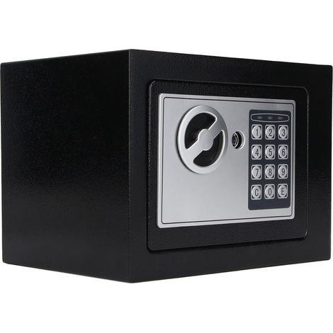 Coffre-fort domestique Mini avec clavier numérique, en acier inoxydable. Pot de rangement pour la sécurité de votre maison. (1/5)