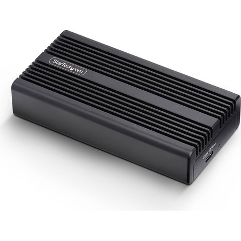 StarTech.com Enclosure M.2 NVMe a USB4, Box Esterno per SSD NVMe a USB-C / Thunderbolt fino a 40Gbps, Custodia in Alluminio con Dissipatore, B+M / M-Key (1/4)