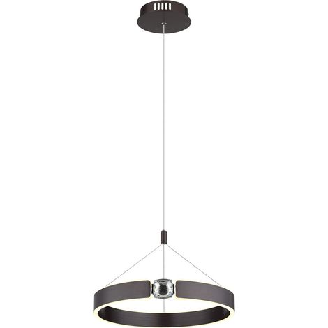 Globo - lámpara colgante - HENDRICKS - negro - metal - Ø 40cm - (1/5)