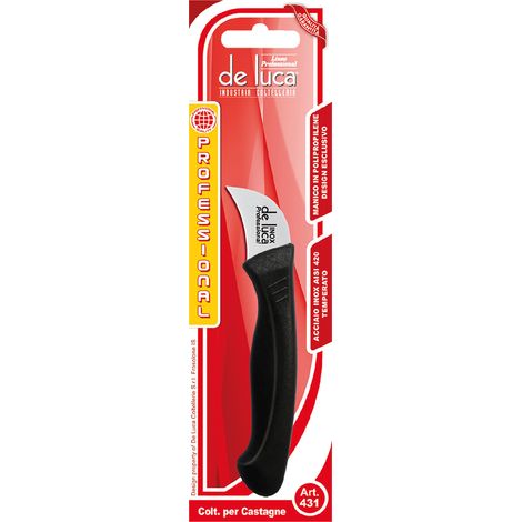 COLTELLO TAGLIA CASTAGNE LINEA 'HORECA' lama mm 20  - DE LUCA