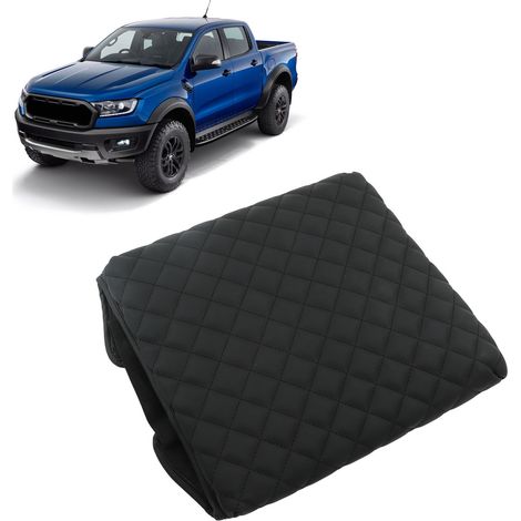 Housse de protection noire pour accoudoir de Ford F150 2015-2020 (1/5)