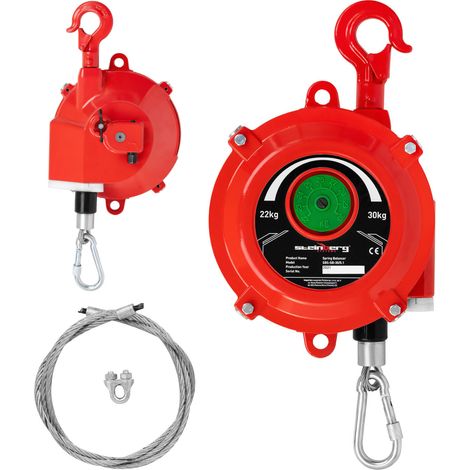 Équilibreur à câble à ressort pour outils 22 - 30 kg 1,5 m (1/5)