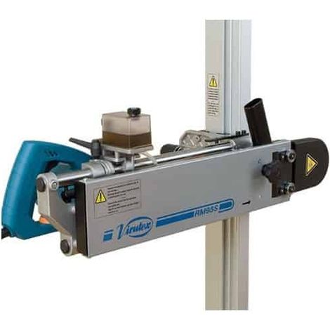 Virutex – Découpeuse de dormants 1800 W – Profondeur de coupe jusqu'à 155 mm – Moteur à démarrage progressif – Système anti-recul