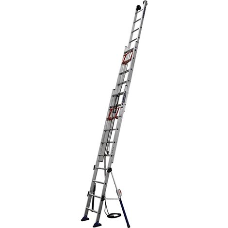 Schiebeleiter 3x13 Sprossen - Max. Länge 8.90m - 610613