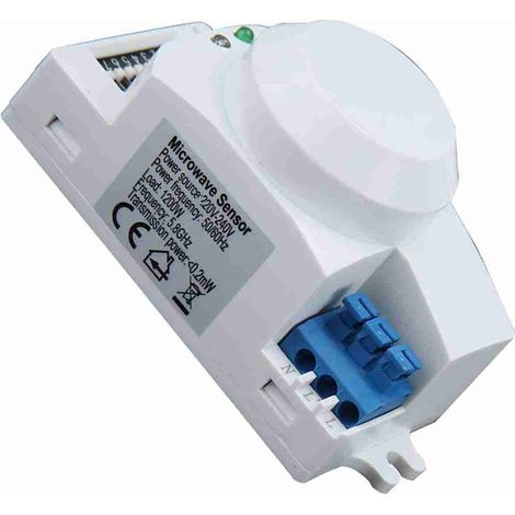 Capteur radar à micro-ondes à 360 degrés, détecteur de mouvement, interrupteur intelligent, 220–240 V CA, SK-600 (1/5)