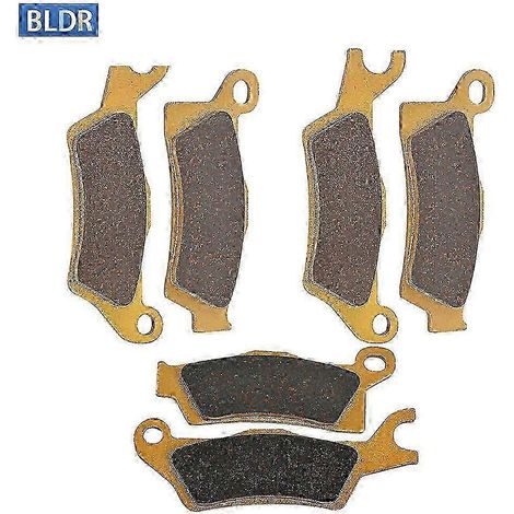Plaquettes de frein avant et arrière compatibles avec les motos CAN AM Outlander L 450 500 650 800 1000 EFi et Max Renegade 500 800 1000 R STD XXC 12-16.