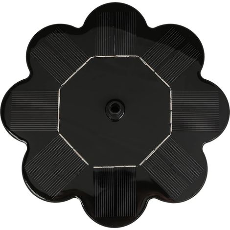 Fuente solar de agua, fuente flotante con bomba para estanque pequeño, bebedero para pájaros, acuario, decoración de jardín (1/5)