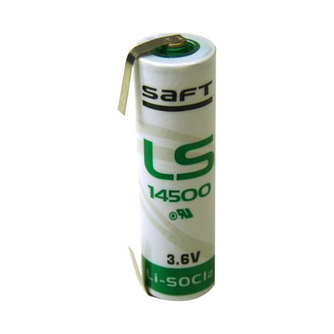 Saft - Pile lithium LS14500-CNR AA 3.6V 2.6Ah T2