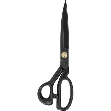 Ciseaux de couture professionnels robustes de 30 cm en acier à haute teneur en manganèse pour tissu et cuir