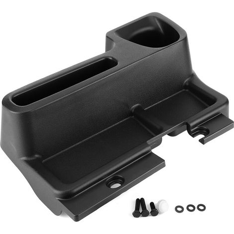 Vano portaoggetti per auto, vano portaoggetti in ABS per console centrale interna per Toyota Land Cruiser LC70 LC71 LC76 LC79 2008-2016 (1/4)