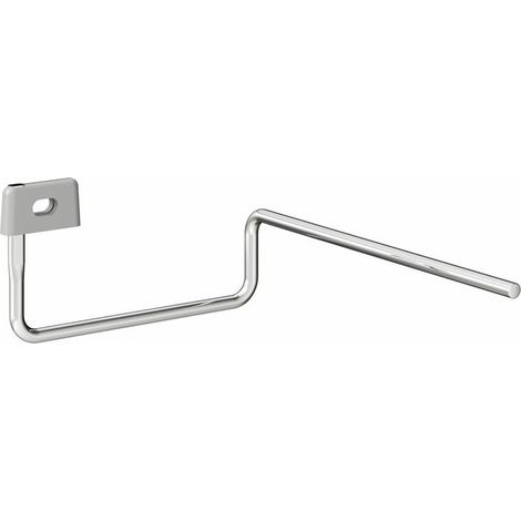 Porte-serviettes VAL chromé, surface d'accrochage 345 mm à droite LAUFEN