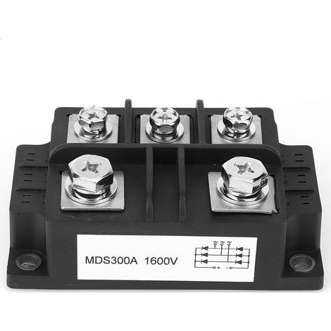 MDS300A 1600V Dreiphasen-Brückengleichrichtermodul mit Harzfüllung (1/5)