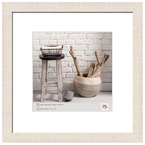 Walther Design Bilderrahmen Home 40 x 40 cm Weiß (1/5)