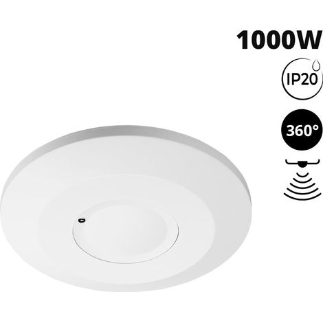 Sensor De Movimiento Por Microondas - Superficie - 360º -