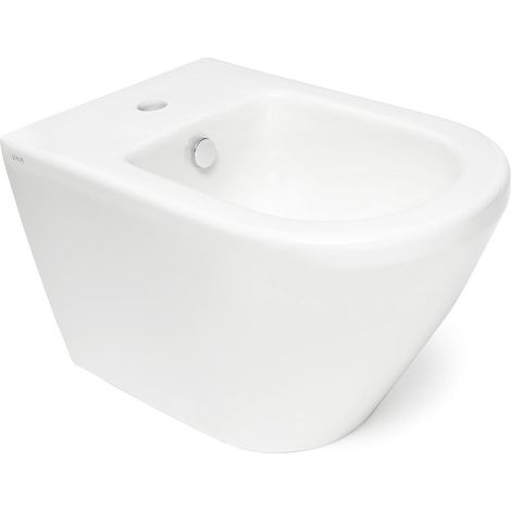 Vitra  Integra Wand-Bidet und Überlauf, 35,5x54 cm, weiß (7042-003-0288)