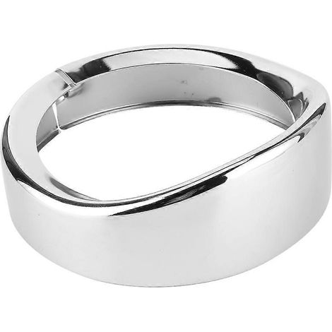 7-Zoll-Scheinwerferzierring in Silber für Motorradscheinwerfer, passend für Touren- und Straßenfahrzeuge (1/5)