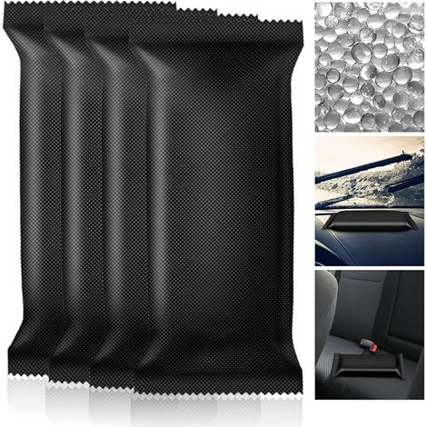 4 x 500g [2.2 lb] Pack of 2 Bags of Microwave, Quick Acting Silica Gel Desiccant for Car, Basement, Garage, Zip (1/5)