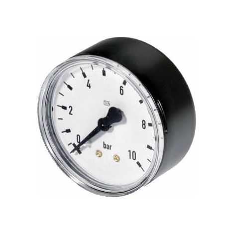 Röhrenf-Manometer, 63mmD, 0-16bar, 1/4-B hinten - 7738333603 von Buderus