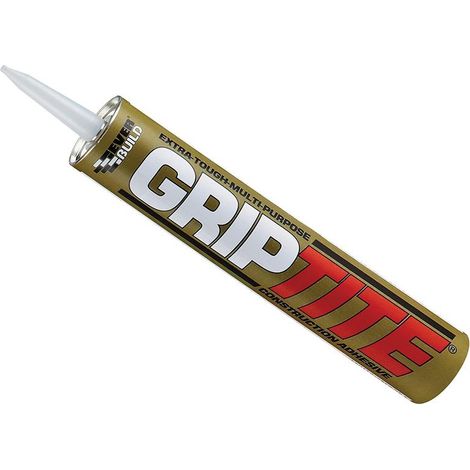 Everbuild GRIPTITEC4 Griptite Construction Adhesive C4 350ml EVBGTITEC4