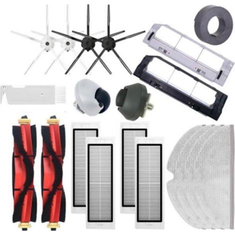 Pour XiaoMi Roborock S5 Max S6 MaxV Robot Aspirateur Vadrouille Tissu Filtre HEPA CôTéCouvercle de Brosse ACCESSOIRE (1/4)