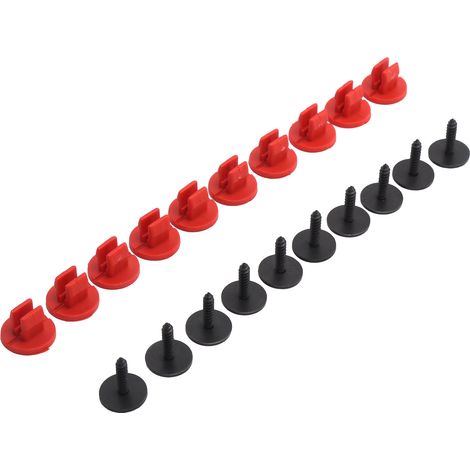10 clips de fixation souple pour cache moteur inférieur, protection remplacement 1019377, compatible Ford Mondeo (1/5)