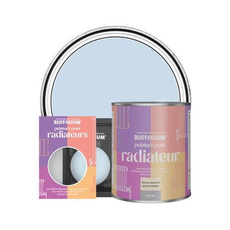 Peinture pour Radiateur, Finition Satinée - Ciel Bleu (1/3)