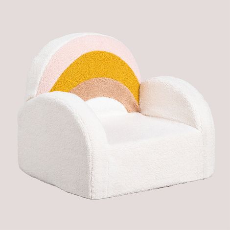 Poltrona in pelle di pecora Sainy Kids SKLUM            