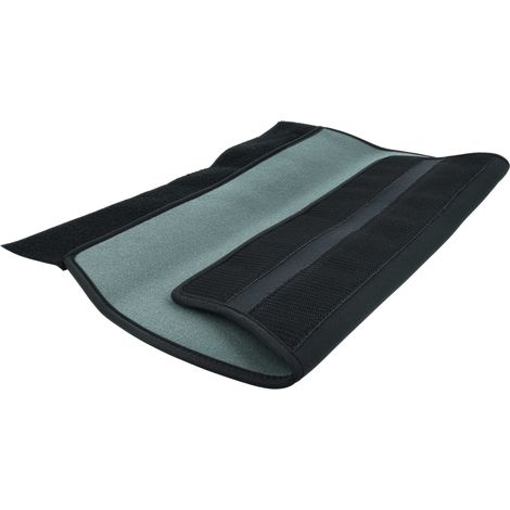 vhbw Universal Schutzhülle für E-Bike-Akkus - Für 28 - 42 cm Fahrradrahmen, Wasserabweisend, Neopren, Schwarz, Mit Klettverschluss (1/4)