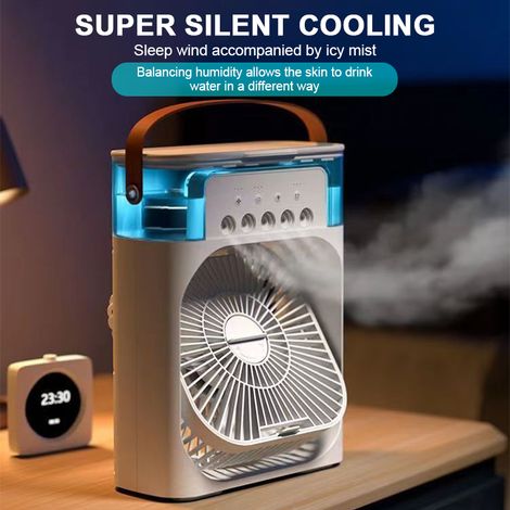 Nebelventilator mit Wassertank – Sofortige Klimatisierung durch Nebelventilator mit Tank und modernem Design