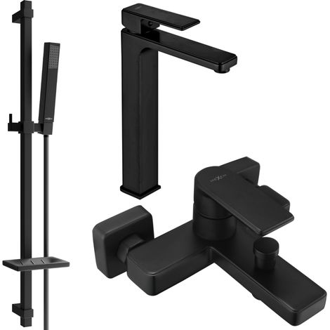 Mexen Mino DQ77 set da bagno, nero - 72413DQ77-70 (1/4)