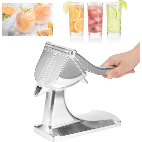 Prensa manual de cítricos de aleación de aluminio, prensa de frutas, exprimidor manual, prensa manual de cítricos para uso doméstico (1/5)