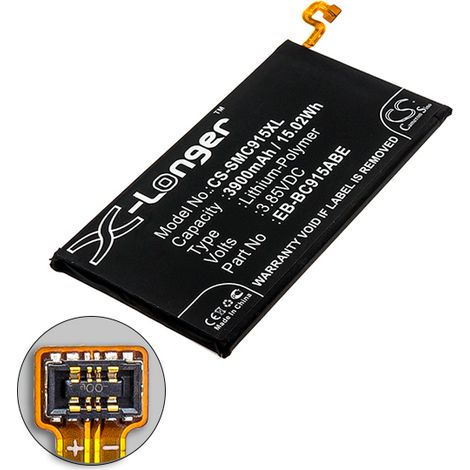 NX - Batterie téléphone, smartphone, GSM pour Samsung 3.85V 3900mAh - EB-BC915ABE