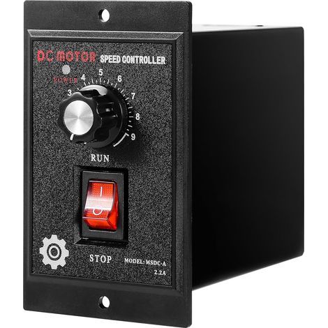 400-W-Gleichstrom-Drehzahlregler, einstellbarer Drehzahlregler, einphasiger Eingang AC 220 V, Ausgang DC 180 V (1/5)