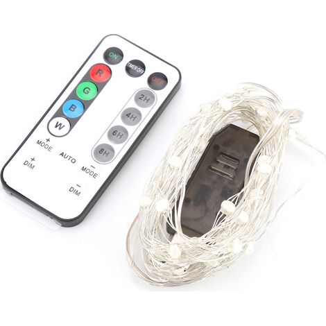 Lanterne LED RGB - Rechargeable USB - Télécommande - Étanche IP67 - Pour Décoration Extérieure - 1 Pièce (1/5)