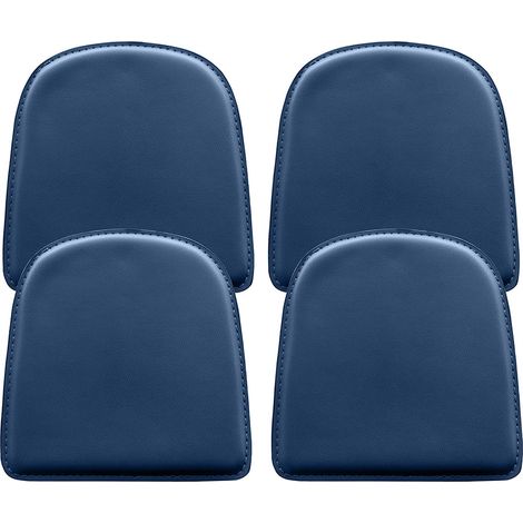 Pack x4 Coussin Magnétique pour Chaise - Polyuréthane - Stylix Bleu