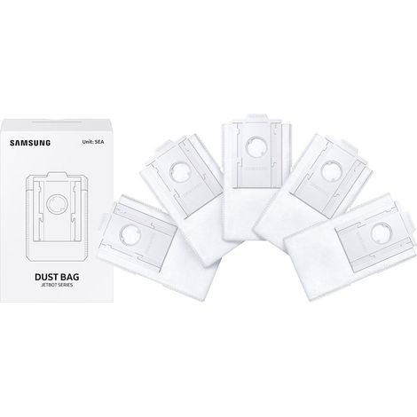 Sacchetti per aspirapolvere Samsung Clean Station Jet Bot VCA-RDB95/VT (5 pezzi)