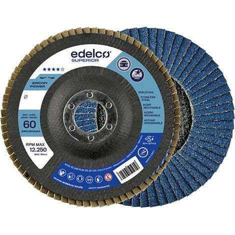 Disco abrasivo Edelco zircon power zirconia 180 mm zirconio