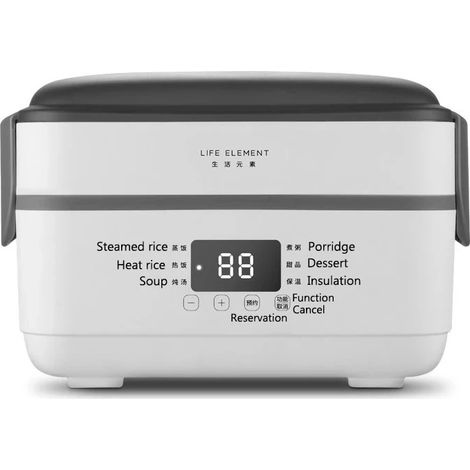 Cuiseur à riz multifonctionnel 1,5 L avec cuve intérieure double paroi en acier inoxydable 220 V (1/5)