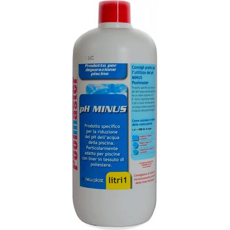 Ph Minus flacone 1 lt correttore per acqua piscina Poolmaster (1/2)