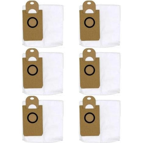 Sac À Poussière - Pour Robot Aspirateur IHOME Nova S1 Pro - Tissu Non Tissé - Capacité Élevée - 6 Pièces (1/5)