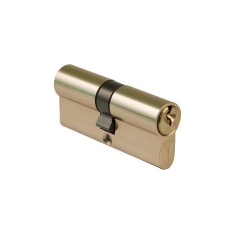 FPLUS bombillo serreta amig 30x40 aluminio latonado , Cilindro de serreta en aluminio. Con rotor de latón con 5 pines. Leva de 15 mm. Incluye tornillo de 60 mm. Incluye 3 llaves de