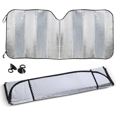 Pare-Brise De Voiture 1 Pièce, Couvercle De Visière Pliable, Bloc Avant Et Arrière, Pare-Soleil De Fenêtre (1/4)