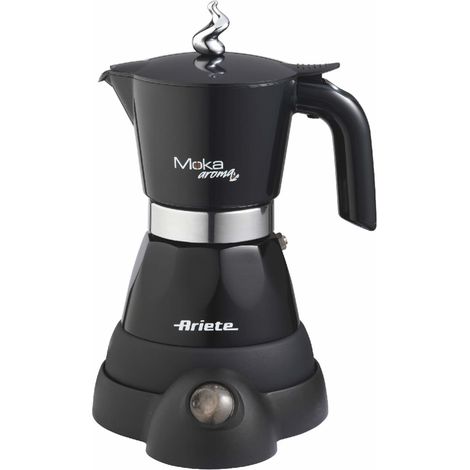 Ariete 1358-11 Moka Aroma Elettrica 2-4 Tazze Nero (1/5)