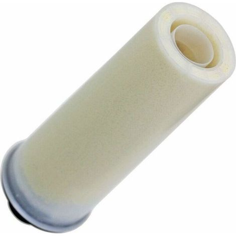 Paire de Poignée de Porte Sur Rosaces, XU,"STELUS" + 2 Rosaces Cylindres couleur inox, produit qualité supérieure, durable et fiabl (1/4)