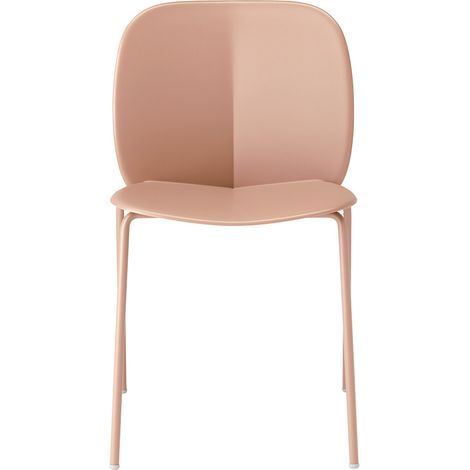 Chaise design, Chaise empilable Mentha recyclée par SCAB Caramel en Plastique, Scab design (1/5)
