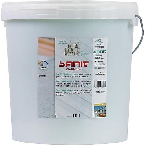 SANIT Produit de lissage DVGW sceau 10L