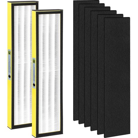 Gelb 2+8 Passend für Germguardian FLT4825 Luftreinigerfilter, kompatibel mit AC4825AC4850 Filterelement
